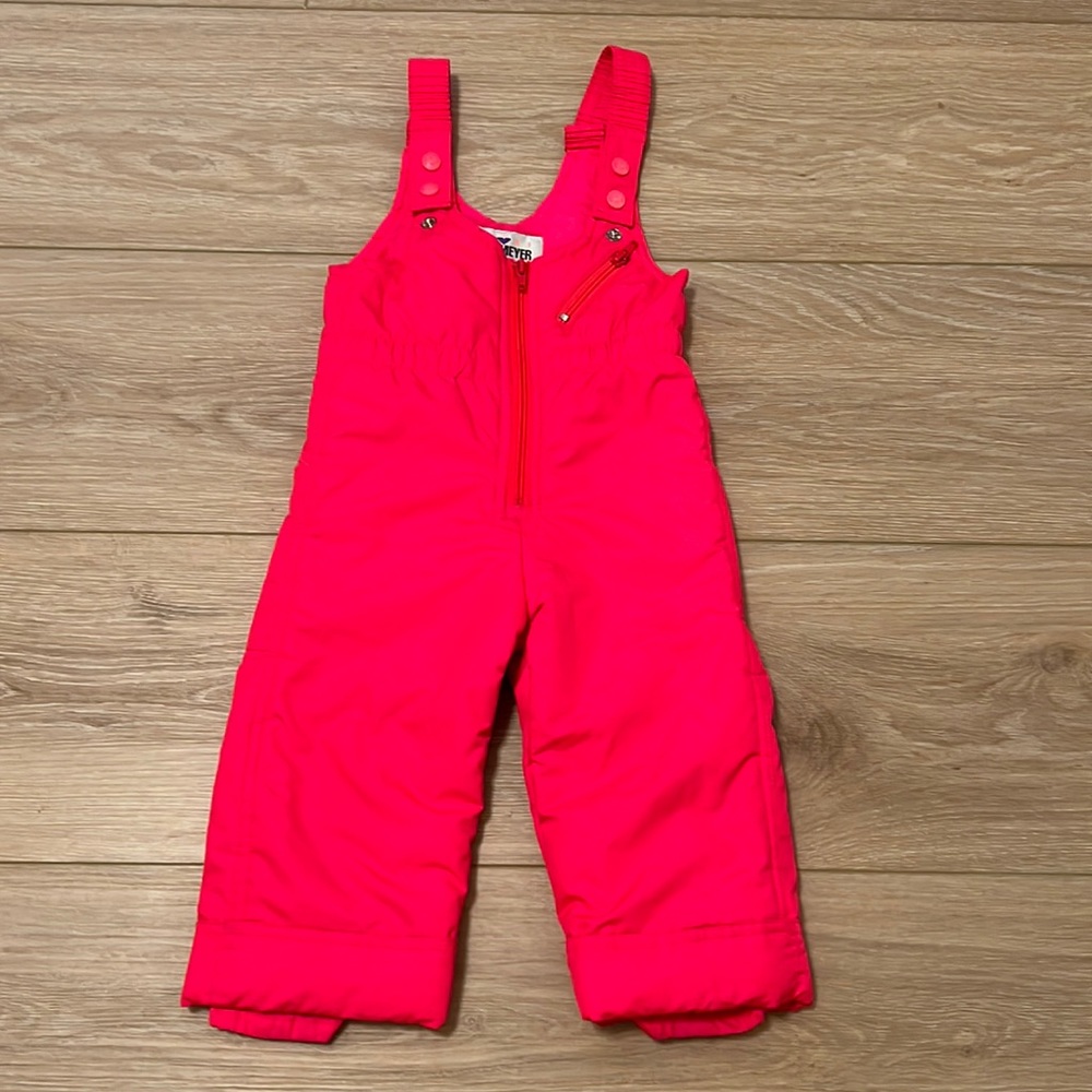Obermeyer snow bib overalls size preschool 2